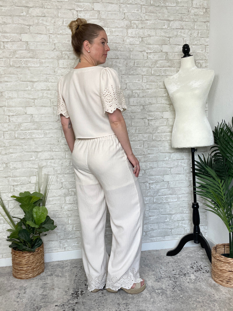 Catalina Eyelet Set Bottoms