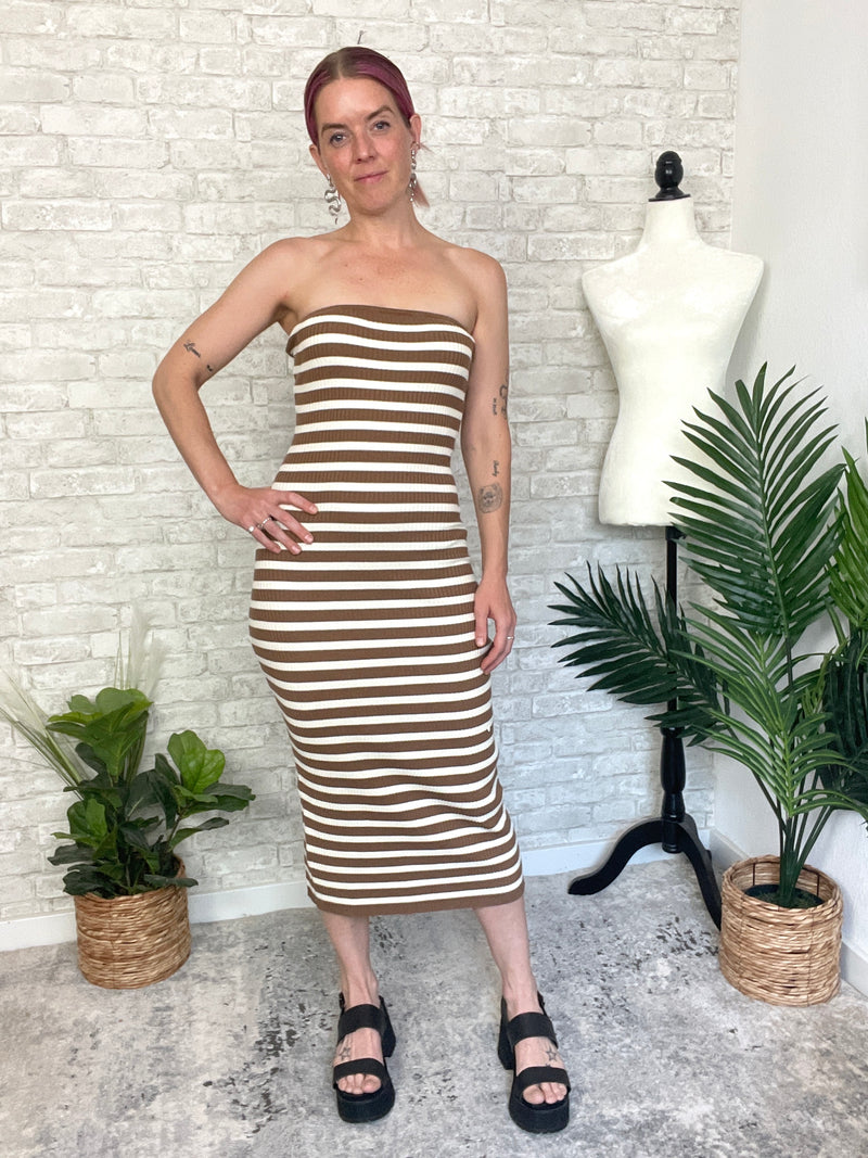 Devon Sweater Set - Dress Brown