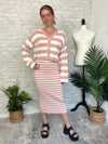 Devon Sweater Set - Cardigan Pink
