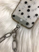 Cell Phone Wristlet Chain Strap Pastel Gold