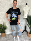 Colorado Columbine T-Shirt Black