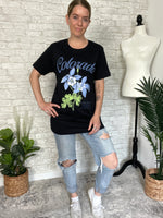 Colorado Columbine T-Shirt Black