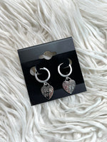 Fuck Off Earring Silver
