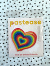 Rainbow Heart Pasties