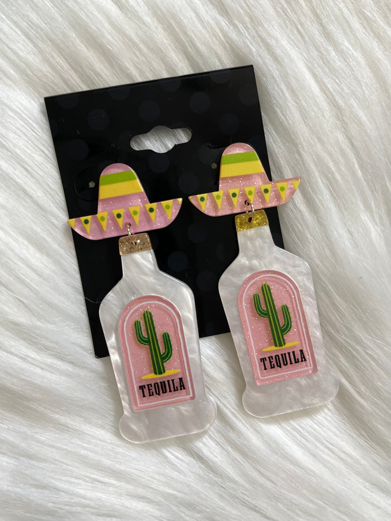 Tequila Party Earring Pink