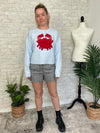 Pinchy Crab Sweater Blue