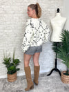 Speckled Knit Cream Cardigan
