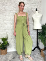 Quinn Pistachio Jumpsuit