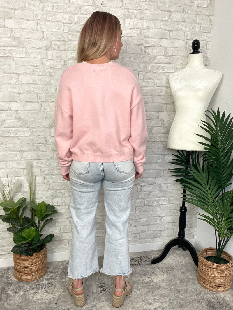 Berry Cardigan Pink