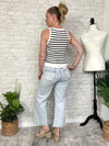 Darlene B+W Stripe Tank