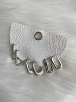 Molly Rectangle Hoop Earring Collection Silver