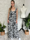 Danica Floral Jumpsuit Black