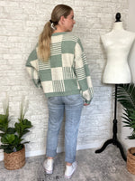Sabrina Geo-Pattern Sweater
