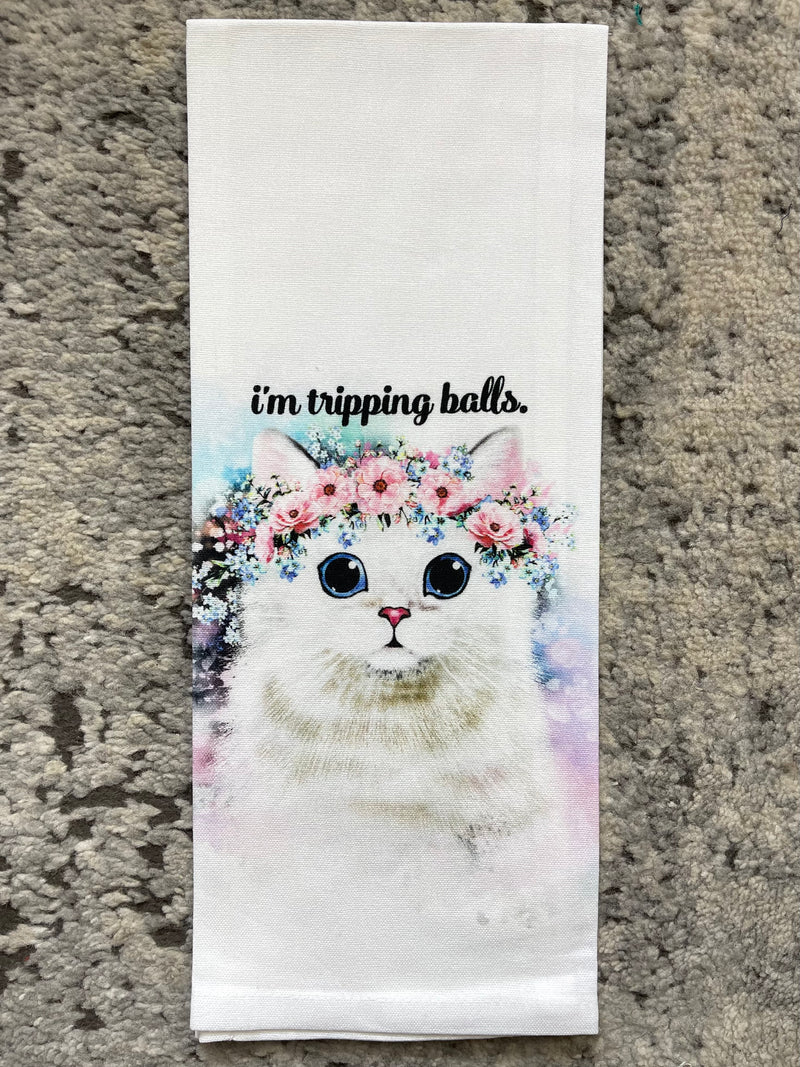 I'm Tripping Balls Dishtowel