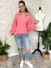 Langley Coral Sweater