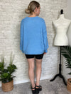 Sky Blue Birdie Sweater