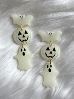 Spooky Glow In The Dark Earrings