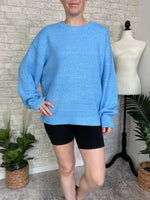 Sky Blue Birdie Sweater