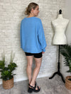 Sky Blue Birdie Sweater