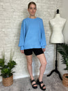 Sky Blue Birdie Sweater