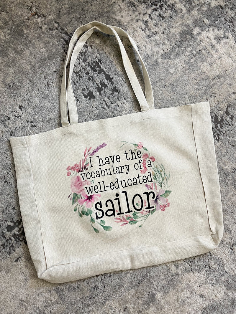 Mouth Of A Sailor Tote Bag