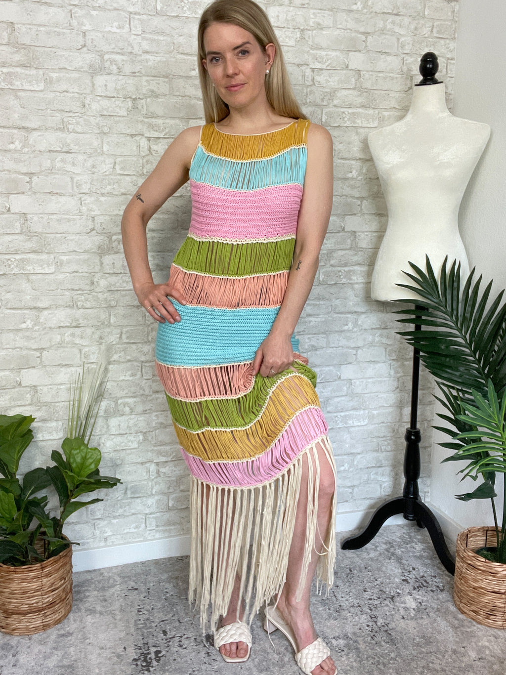 Roxanne Crochet Cover Up