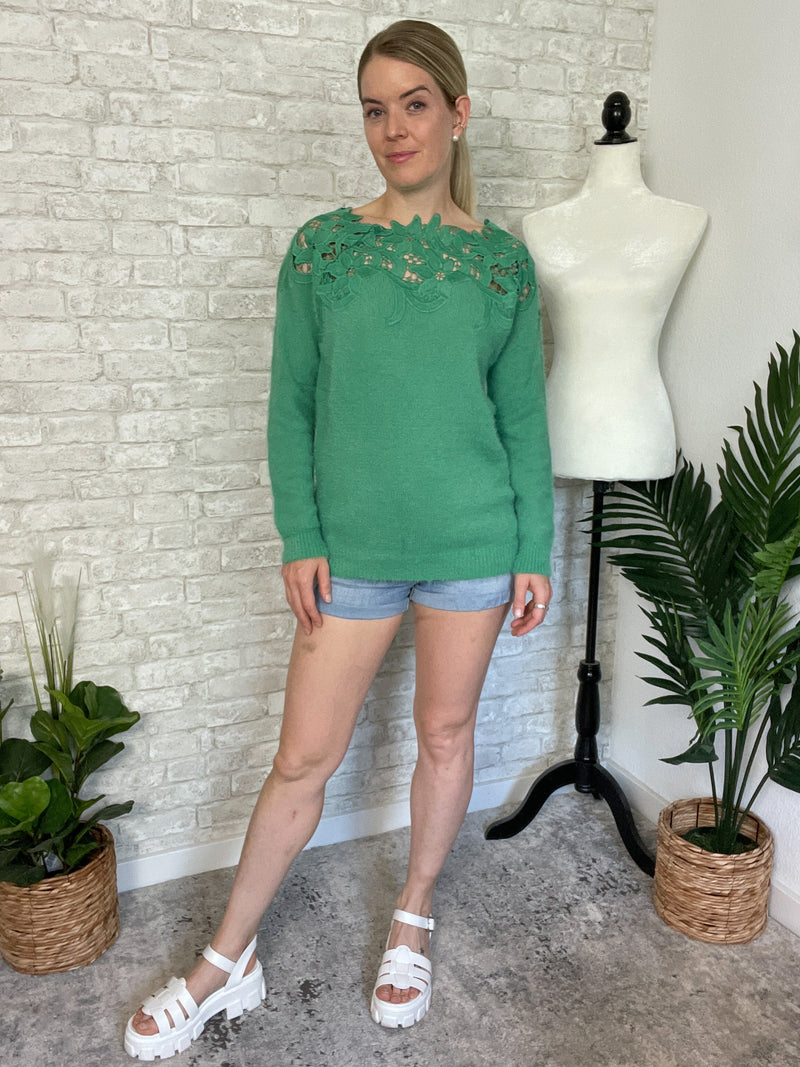 Fern Jewel Sweater