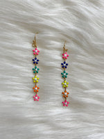Rainbow Mini Floral Earring