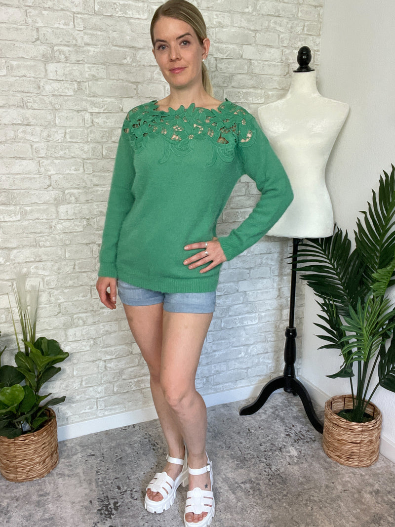 Fern Jewel Sweater