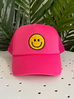 Good Days Hat Hot Pink