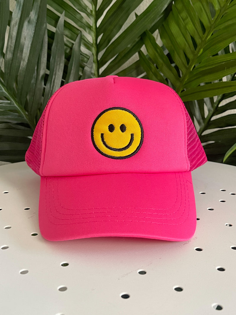 Good Days Hat Hot Pink