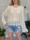 Daria Crochet Crop Top
