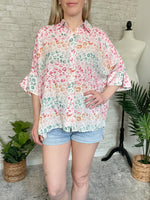 Rainbow Cheetah Top