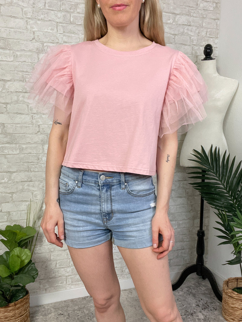 Tutu Cropped Tee