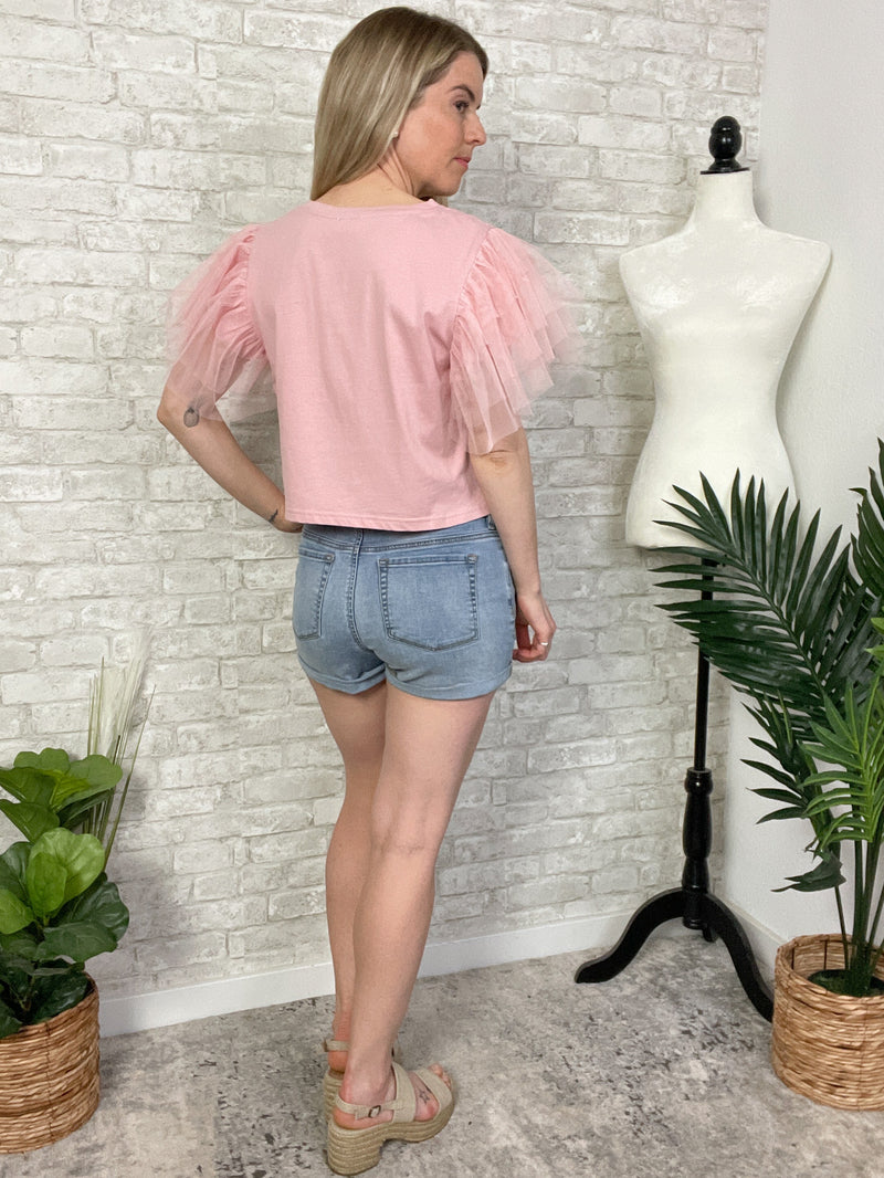 Tutu Cropped Tee