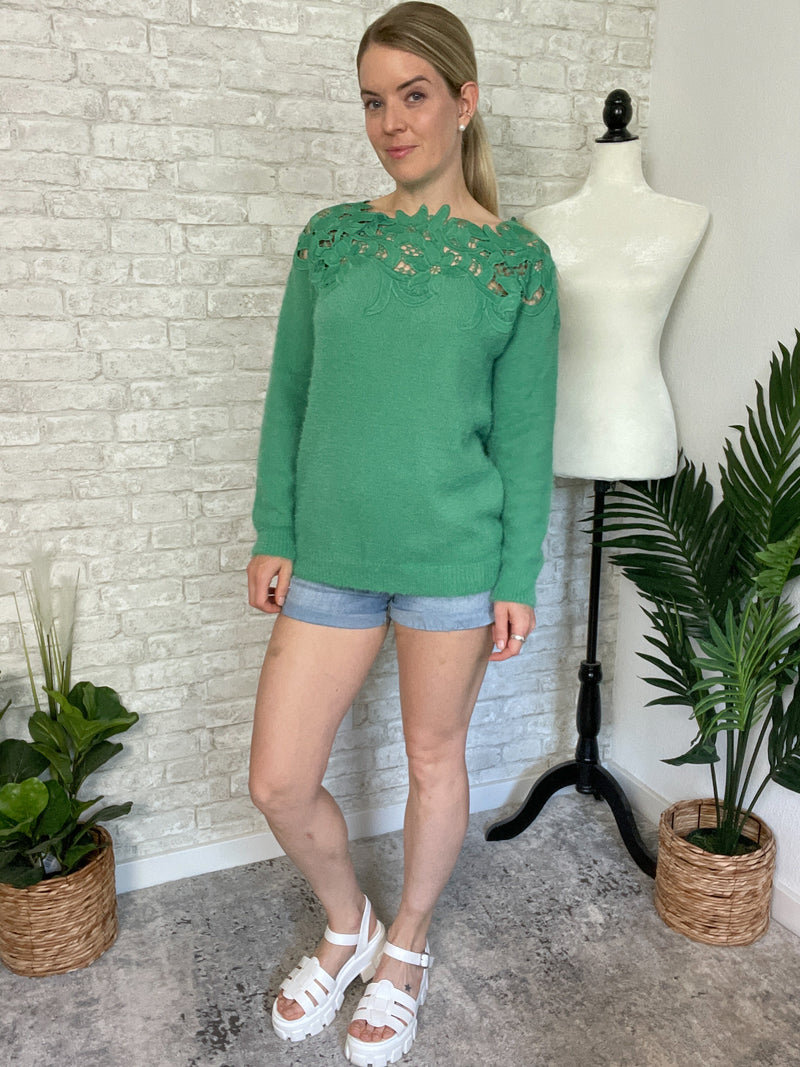 Fern Jewel Sweater