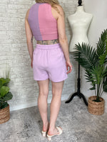 Light Lavender Power Shorts