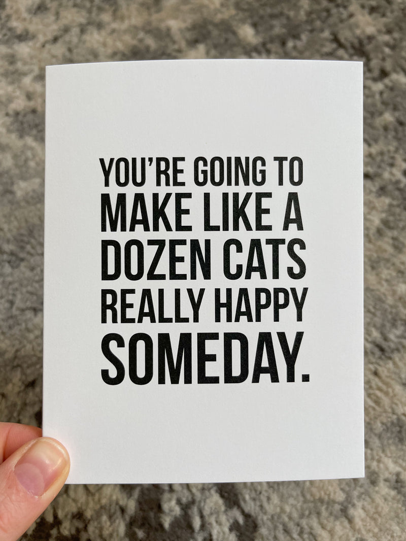 Cat Lady Card