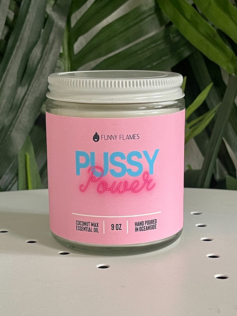 Pussy Power Candle