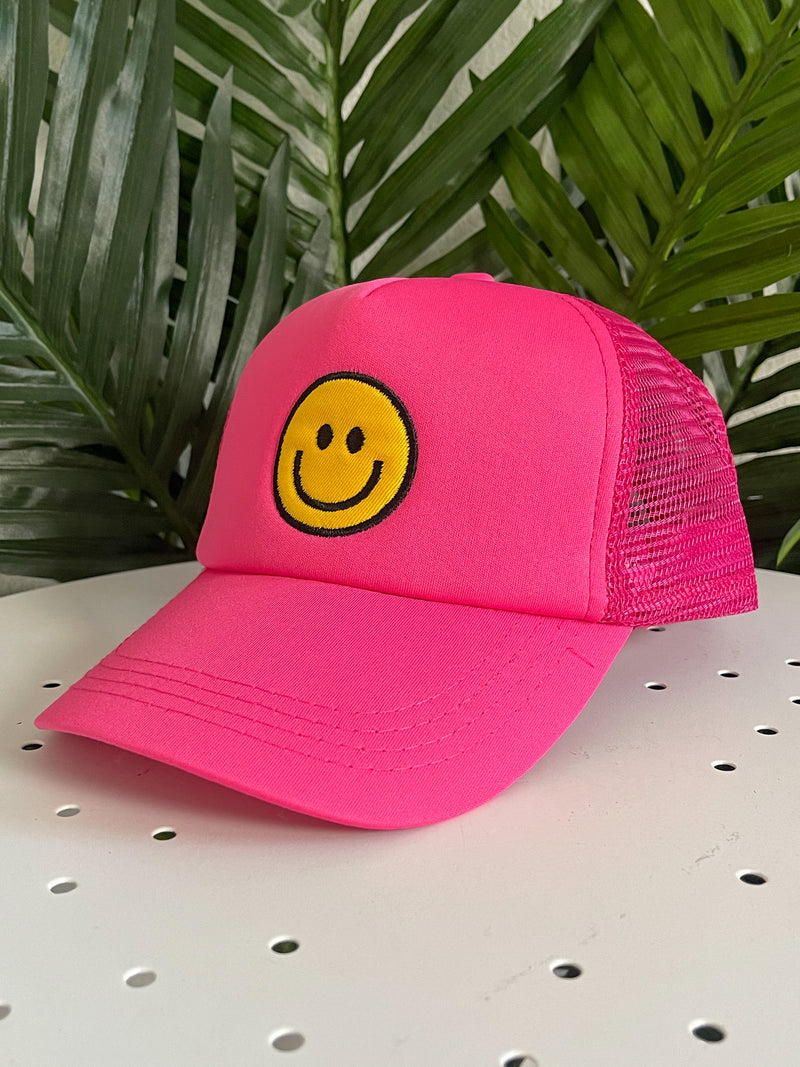 Good Days Hat Hot Pink