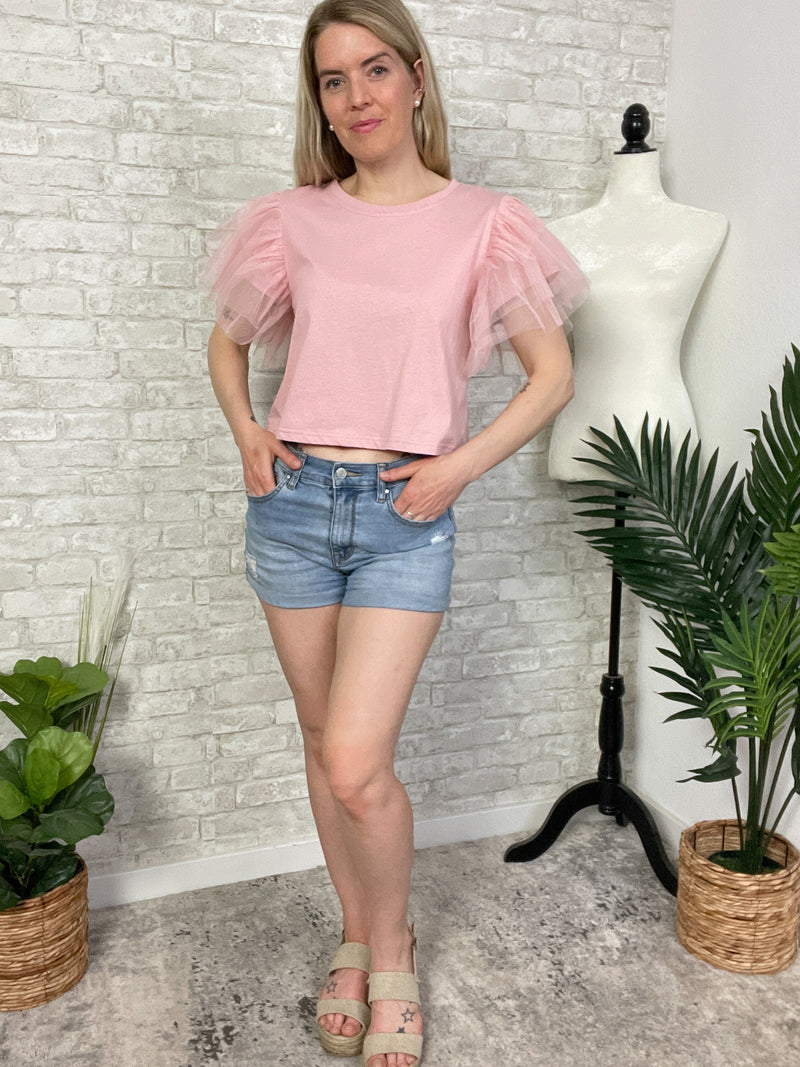 Tutu Cropped Tee