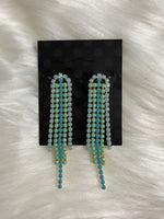 Gatsby Earrings Green/Blue