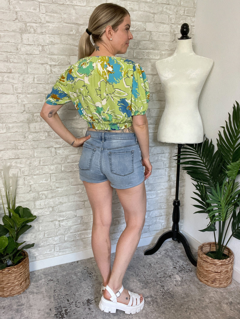 Tahitian Lime Crop Top