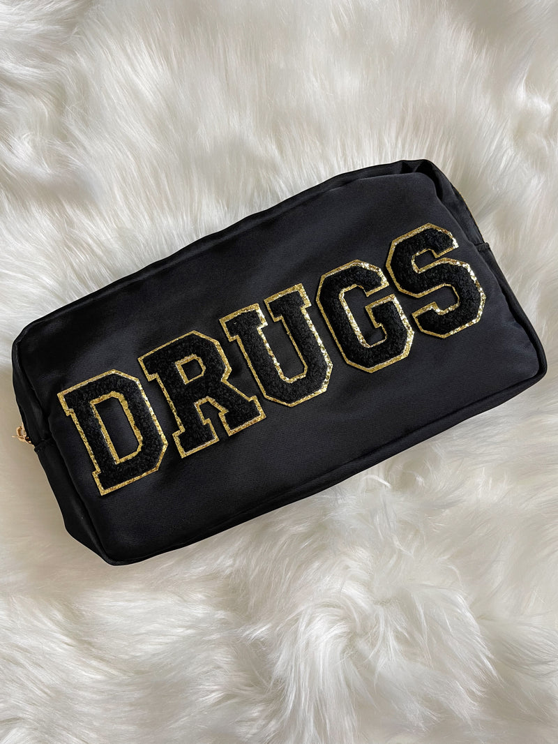 Drugs Daily Essentials Bag Black