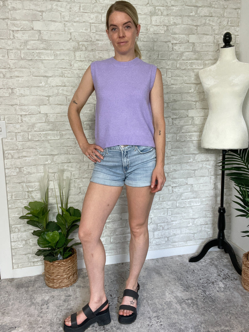 Lucy Lavender Sweater Vest