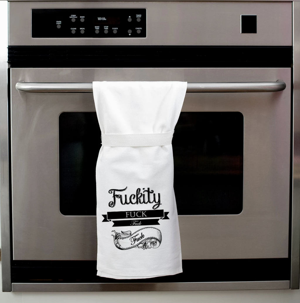 Fuckity Fuck Dish Towel