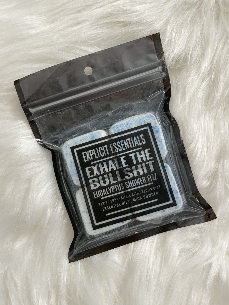 Exhale The Bullshit Shower Steamers