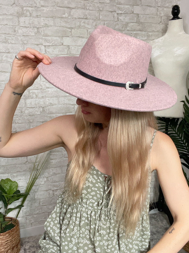Nashville Hat Heather Blush