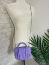 Mini Lavender Scrunch Bag