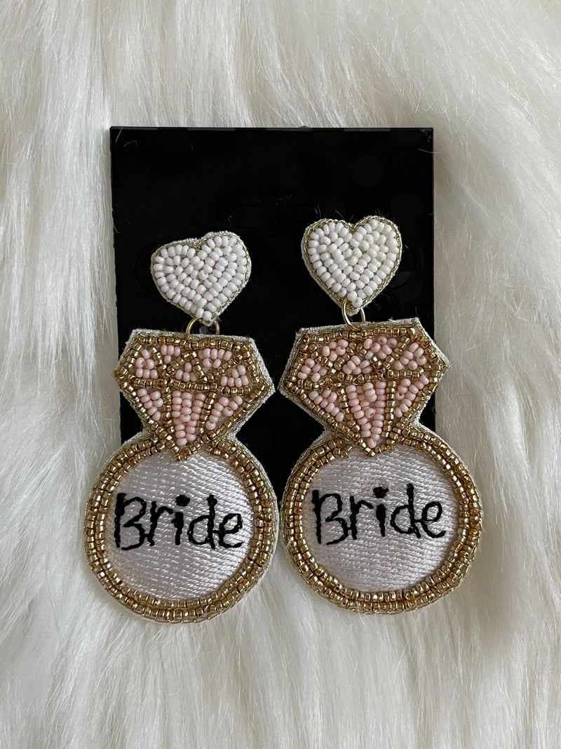 Bridal Bling Earrings